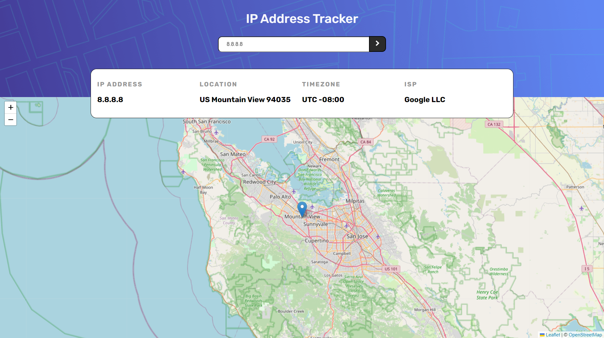 ip adress tracker